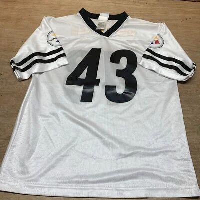 Camiseta deportiva Pittsburgh Steelers Troy Polamalu juvenil XXL (18) Foto 1 de 4