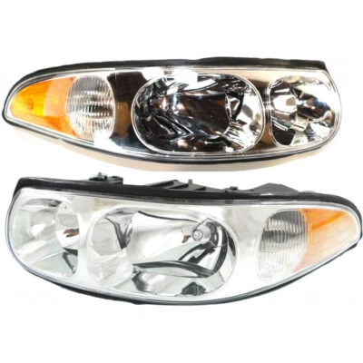 Conjunto de faros para Buick Lesabre 2005 par conductor y pasajero  Foto 1 de 3