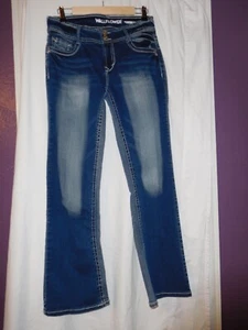 Wallflower The Luscious Curvy Fit Medium Wash Denim Jeans Size 9 - Picture 1 of 8