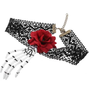 Skeleton Chain Signature Neck Accessory Necklace For Women Miss - Picture 1 of 12