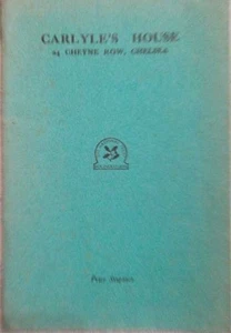 Carlyle's House 24 cheyne row Chelsea | Collectif | Bon état - Picture 1 of 1