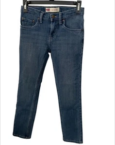 Levi Strauss Boys 510 Skinny Stretch Blue Denim Size 10 Reg 25Wx26L - Picture 1 of 4