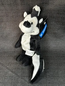 Vintage 1998 Warner Bros Studio Store Pepe Le Pew 9" Bean Plush NWT Looney Tunes - Picture 1 of 5