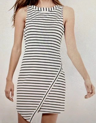 NEW Jack By BB Dakota Ever Dress Womens Small Striped Sleeveless Bodycon NWT - Image 1 of 4