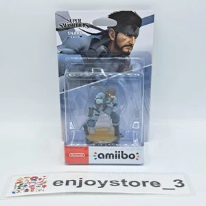 Nintendo amiibo Snake Super Smash Bros Series Metal Gear Solid Figure Character - Picture 1 of 24