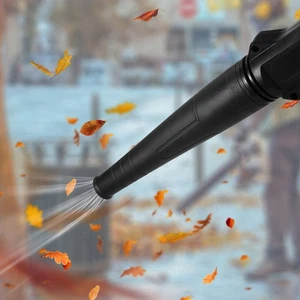 (BlackUS Plug & 1 Battery)Cordless Leaf Blower Stepless Speed Regulation BT5 - Afbeelding 1 van 7