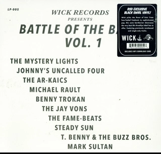 Various Artists - Wick Records Presents Battle Of The Bands Vol. 1 (Black Swirl - Image 1 of 1
