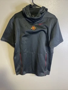 Iowa State University Cyclone Nike hoodie Shorts Sleeve shirt Small - Picture 1 of 13