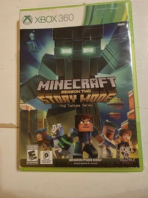 Minecraft Temporada Dos Story Mode Pass (Microsoft Xbox 360, 2017)  Foto 1 de 2