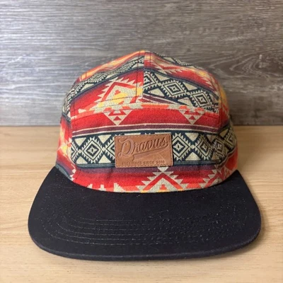 Sombrero Dravus Gorra Correa Panel Trasero Patrón Azteca Ajustable Exterior Foto 1 de 4