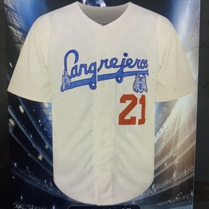 Cangrejeros de Santurce Roberto Clemente 1952-1954 Baseball Men New Jersey S-XXL - Picture 1 of 5
