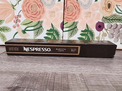 Nespresso Barista Corto 10 Coffee Pods READ DESCRIPTION Sealed Expired Limited🔥 - Image 1 of 3