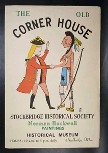 Vintage Print The Old Corner House Norman Rockwell Museum Stockbridge, MA 19x13 - Picture 1 of 4