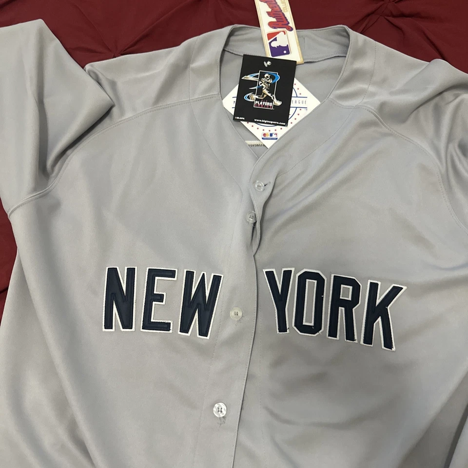 Camiseta gris para hombre Alex Rodriguez 2008 NY Yankees con parche All Star & Stadium 54 Foto 1 de 4