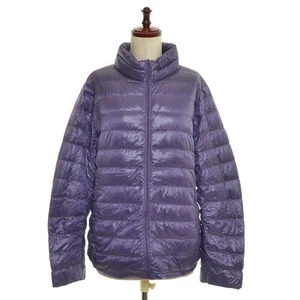 Uniqlo Women’s Ultra Light Down Jacket Purple Size XL Used - Picture 1 of 8