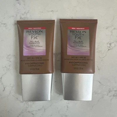 2 - Revlon Youth Fx Fill + Blur Foundation SPF 20 - 410 Cappuccino - Image 1 of 3