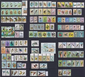 Estampillas de aves de todo el mundo. MNH, MM. Gato aprox 220€ - Imagen 1 de 7