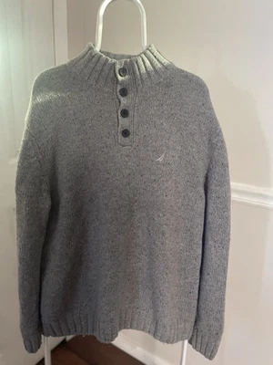 Suéter de Pescador Nautica Vintage Mezcla de Lana Foto 1 de 4