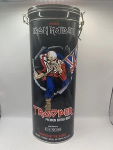 IRON MAIDEN TROOPER Premium British Beer ROBINSONS BREWERY LEERDOSE, GEBRAUCHT. - Bild 1 von 9