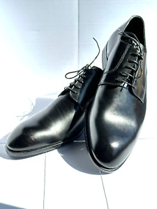 $635.00 Roberto Cavalli Calf Leather Oxford Dress Shoes Size 10.5M Made in Italy