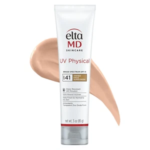 UV Physical Tinted Sunscreen for Face, SPF 41 Tinted Sunscreen, 100% Mineral ... - Picture 1 of 1