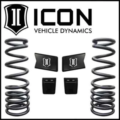 Kit de muelles helicoidales delanteros de doble velocidad ICON 2,5" aptos para Dodge Ram 2500 3500 2003-2012 4x4 Foto 1 de 2