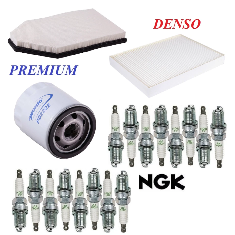 Kit de afinación filtros bujías aptos para Dodge Challenger V8; 5,7 L 2011-2017 Foto 1 de 1
