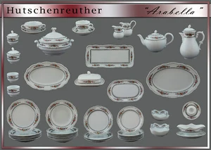 Hutschenreuther Maria Theresia ARABELLA Teile z Wahl teller tasse kanne terrine - Bild 1 von 53