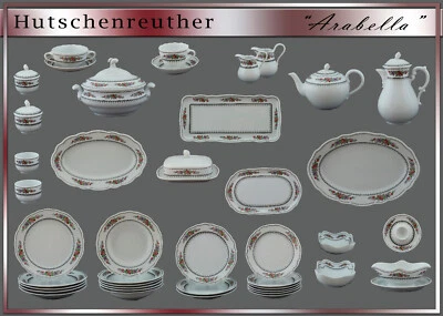 Hutschenreuther Maria Theresia ARABELLA Teile z Wahl teller tasse kanne terrine - Bild 1 von 2