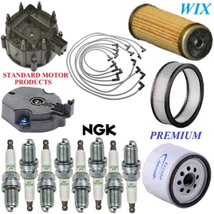 Tune Up Kit Filters Cap Spark Plugs Wire For CHEVY CORVETTE V8 5.7L 1976-1981 - Picture 1 of 1