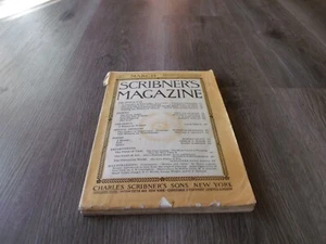VINTAGE  MARCH 1918 SCRIBNER'S MAGAZINE - Picture 1 of 4