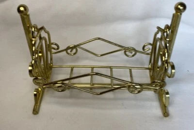 Мебель для кукольного домика Heartland латунь - винтажная High Chai & Baby Rocker 1985 - Изображение 1 из 4