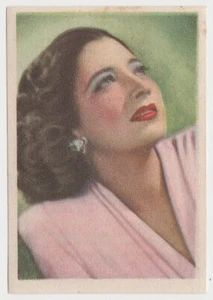 Kay Francis 1943 Editorial Bruguera Cinefoto Paper Stock Trading Card #5 E5 - Picture 1 of 2