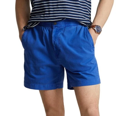 Pantalones Cortos Oxford Polo Ralph Lauren Para Hombre Azul Real 6 Pulgadas Prepster $90 Foto 1 de 2