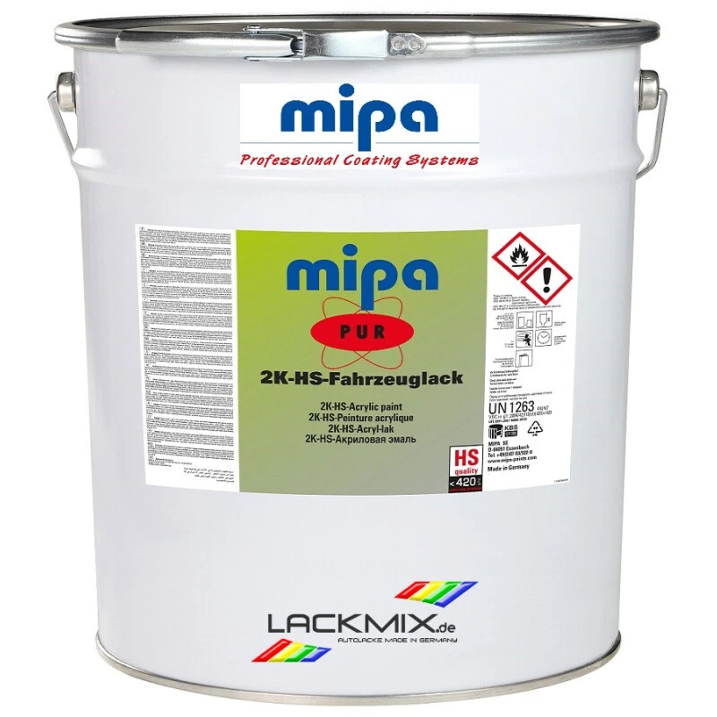 2K-HS-Einschicht-Autolack / VW - AUDI Farbcode wählbar / 1,0 L / Lot 1 von 3 - Bild 1 von 1