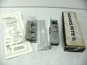 GENUINE ADAMS RITE LATCH DEADLATCH 4530 LH 31/32", 628 FINISH, STRIKE 4501-1 - Picture 1 of 5