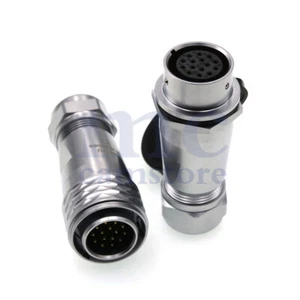 Weipu SF20 15 pin waterproof connector,Electrical power wire Docking plug socket - Picture 1 of 8