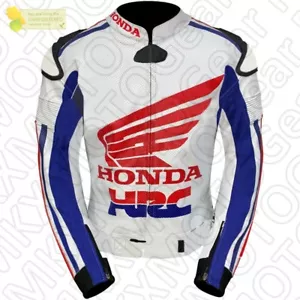 Honda Repsol Motorrad Lederjacke Herren MOTOGP Rennen Motorrad Lederjacken CE - Bild 1 von 4
