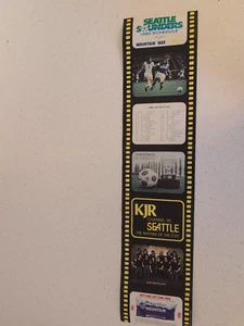 1980er Seattle Sounders Poster Spielplan (B086) - Bild 1 von 3
