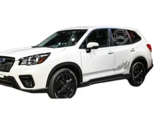 Graphics Mountain Stripes Car Sticker For Subaru Forester Side Door Decals Vinyl - Picture 1 of 4