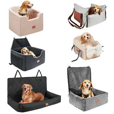 Asiento de coche elevador para perros asiento de coche para mascotas pequeño mediano grande hasta 100/8 lb Foto 1 de 2
