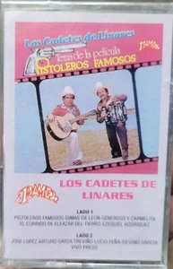 Los Cadetes de Linares ( Pistoleros Famosos ) Vintage Rare Cassette - Picture 1 of 2