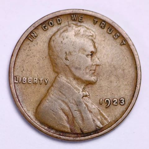 1923 Lincoln Wheat Cent Penny LOWEST PRICES ON THE BAY!  FREE SHIPPING! Cover