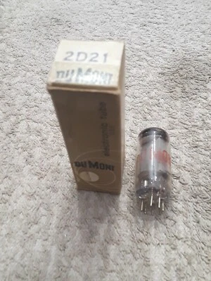 Tubo de vacío NOS Dumont 2D21 Foto 1 de 2