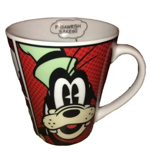 Disney Goofy F'GAWRSH ¡SAKES! Taza de café cómic de colección - Imagen 1 de 3