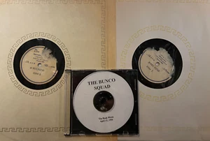RARE Bunco Squad 1950 Radio Program The Book Worm Shellac LP Test Pressing + CD - Picture 1 of 9
