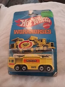1979 Hot Wheels - AIRPORT RESCUE FIRE DEPARTMENT Workhorses * RARE* (229) - Picture 1 of 2