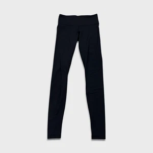 Leggings ajustados de yoga de tiro bajo negros talla 4 Lululemon Wunder Under III para mujer - Imagen 1 de 8