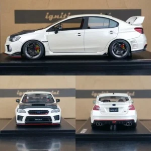 *SUPER RARE* Ignition Model  1/18 SUBARU WRX (CBA-VAB) STI White Pearl JDM - Picture 1 of 5