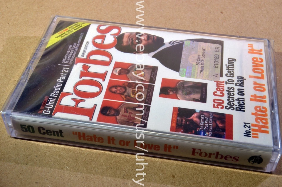 50 CENT DJ WHOOKID G-UNIT RADIO HATE IT RARE UKR ORIGINAL TAPE CASSETTE SEALED - Image 1 of 2